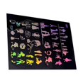 thumbnail image 1 of tredstone Transparent Stickers with Multiple Pattern DIY Accessory Durable Colorful Crafts Nail Decoration Gift Packaging Multi-Purpose Couple, 1 of 6