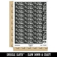 thumbnail image 2 of Best in Snow Teacher Student School Sticker Set - Black - Gloss Finish - 1.5" Small, 2 of 7