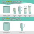 thumbnail image 2 of Funda de silicona para vaso Stanley Quencher H2.0 de 40 oz, 2 of 9