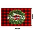 thumbnail image 3 of TIELUTT Christmas Doormat Front Door Decoration Christmas Decoration Throw Blanket for Women Light Carpet Merry Home Area Rug All the Feels Blanket Cold Throw Blanket, 3 of 4