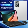 thumbnail image 5 of 10.1 Inch Android 12 Tablet, Octa-Core, 2GB RAM 32GB ROM, WiFi Bluetooth, Type-C, 8600mAh Battery, Dual Cameras, 1280x800 HD Display, 5 of 8