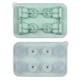 thumbnail image 1 of 2023 Molde para hacer cubitos de hielo de fácil liberación con tapa, 4 orificios, forma redonda pequeña para refrigerador, silicona apta para uso alimentario, sin derrames, llenado rápido de agua, 1 of 1