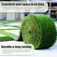 thumbnail image 4 of Artificial Grass Strip 5"x25' for Indoor/Outdoor Use-Realistic, 1" Thick Synthetic Turf for DIYers and Professionals, Pre-Cut Roll for Easy Installation and Creative Designs (5in x 25ft), 4 of 6