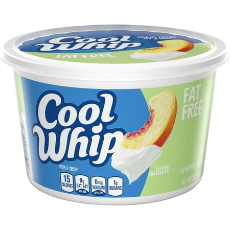 Cool Whip Fat Free Whipped Topping, 12 oz Tub
