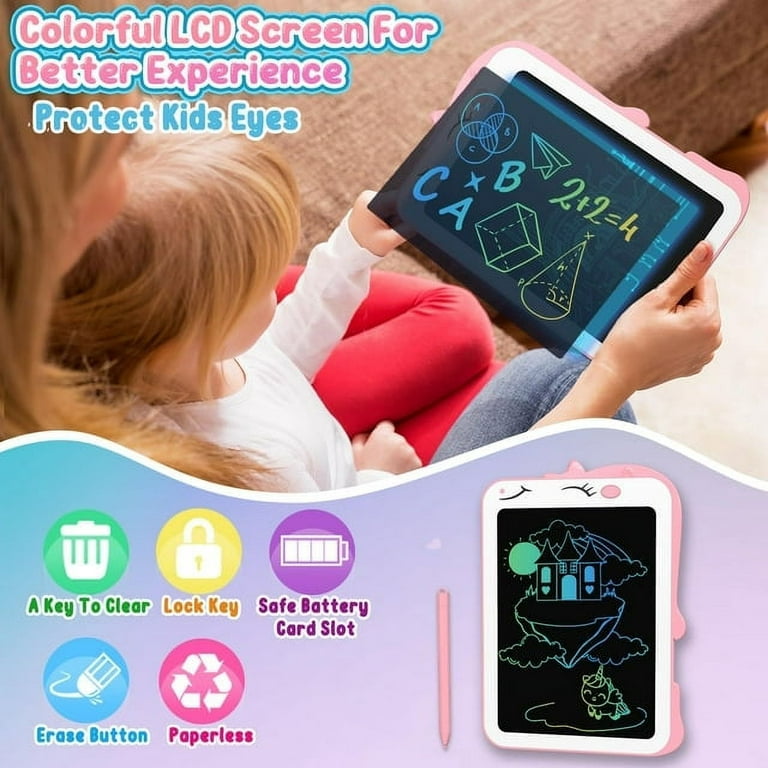 LCD Writing Tablet for Kids, 8.5 Inch Doodle Board Drawing Pad for Kids