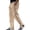 #40Brown, variant on Men's Tear Away Pants Side Split Snap Open Bottom Wide Leg Pants Joggers Drawstring Streetwear Sweatpants