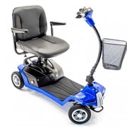 Shoprider - Escape - Portable Travel Scooter - 4-Wheel - Blue