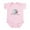 Petal Pink, variant on CafePress - Stork Baby Norway USA Infant Bodysuit - Baby Light Bodysuit, Size Newborn - 24 Months