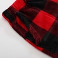 thumbnail image 5 of Hpapadks Casual Pants for Women Winter Warm Plaid Flannel Casual Elastic Waist Pajama Pant Womens Slacks Red XL, 5 of 5