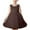 Brown, variant on ZACPNCV Flower Girls Satin Tulle Princess Pageant Dress for Wedding Kids Party Prom Ball Gowns Dresses Olive Green 7-8 Years