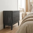 thumbnail image 2 of Two-Drawer Nightstand in Gray Finish with Sturdy Build and Modern Style, 2 of 5
