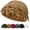 Khaki, variant on Adjustable Satin Lined Halo Turban for Men Women Twisted Tassel Head Wraps Sleep Cap Beanies Turban Durag(Black)
