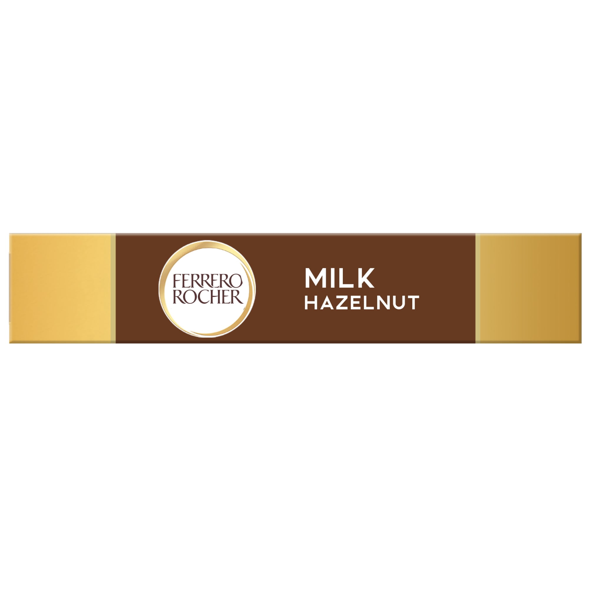 (2 pack) Ferrero Rocher premium chocolate bar, Milk Chocolate with Hazelnut Filling, Perfect Self Treat, 3.1 oz Each