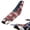 American Flag Plumeria Print, variant on XYZCANDO Universal Pu Dirt Bike Seat Cover, Camo Star Motocross Cushion Cover for YZ125 YZ250 YZ450F CRF KLX KX TTR Dirt Pit Bike