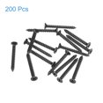 thumbnail image 4 of Uxcell M3.5 x 30mm Wood Screws Carbon Steel Black Oxide Black 200 Pack, 4 of 5