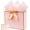 Gold Pink, variant on Purple Gift Bag 13‘‘, 1 PCS Large Set with Tissue Paper and Greeting Card, Bags Handles for Girls Women, Present Birthday Party Valentine's Day Baby Shower Count (Pack of 1)