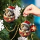 thumbnail image 1 of Uuiauoio Acrylic Christmas Tree Ornament Hanging Decor, Festive Decorations, Car Mirror Pendant for Xmas Party Gift, 1 of 6