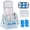 Blue, variant on Wearable Breast Pump Bag with Cooler Compartment Fits for Willow/Elvie/Momcozy M5/S12 Pro/Medela, Breast Milk Travel Tote Bag with Ice Pack & Waterproof Mat,Mint Green