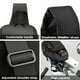 thumbnail image 3 of Bolso de pecho diagonal para hombre - Mochila pequeña de tela de nailon antirrobo impermeable y recargable por USB, 3 of 5