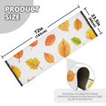 thumbnail image 5 of Yayeee Hallway Runner Rug 2'x6' Non Slip Machine Washable with Rubber Backing, Yellow Leaves, 5 of 8