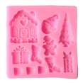 thumbnail image 3 of Fondant Mold Universal Silicone Christmas Patterns Cookie Mold Baking Mold for Christmas, 3 of 9
