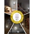 thumbnail image 6 of Night Lights Auto Sensor Purple Lavender Plug-in LED Nightlights Lamp Dusk to Dawn for Living Room, Bedroom, Bathroom, Stairways Wall Decor, Spring Flower Butterfly Buffalo Plaid Night Light, 6 of 9