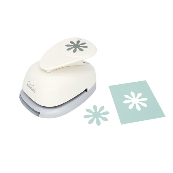 Bira Craft 1.5 inch Daisy Lever Action Craft Punch for Paper Crafting Scrapbooking