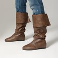 thumbnail image 2 of Brown Women Boots With Easy Care Comfortable For Low Maintenance, 2 of 8