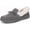 Slate Grey, variant on Women's Claribel Orthotic Supportive Slipper Cream Plaid Shearling 9.5W