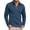 Navy Blue, variant on RICHCOIN Polo Shirts for Men Long Sleeve Golf Shirts Casual Button Knit Collared T Shirt Tops