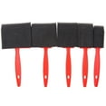 thumbnail image 5 of 5Pcs Sponge Foam Paint Brush Oil Stain Polyurethane Craft Art Paint Brush Set, 5 of 9