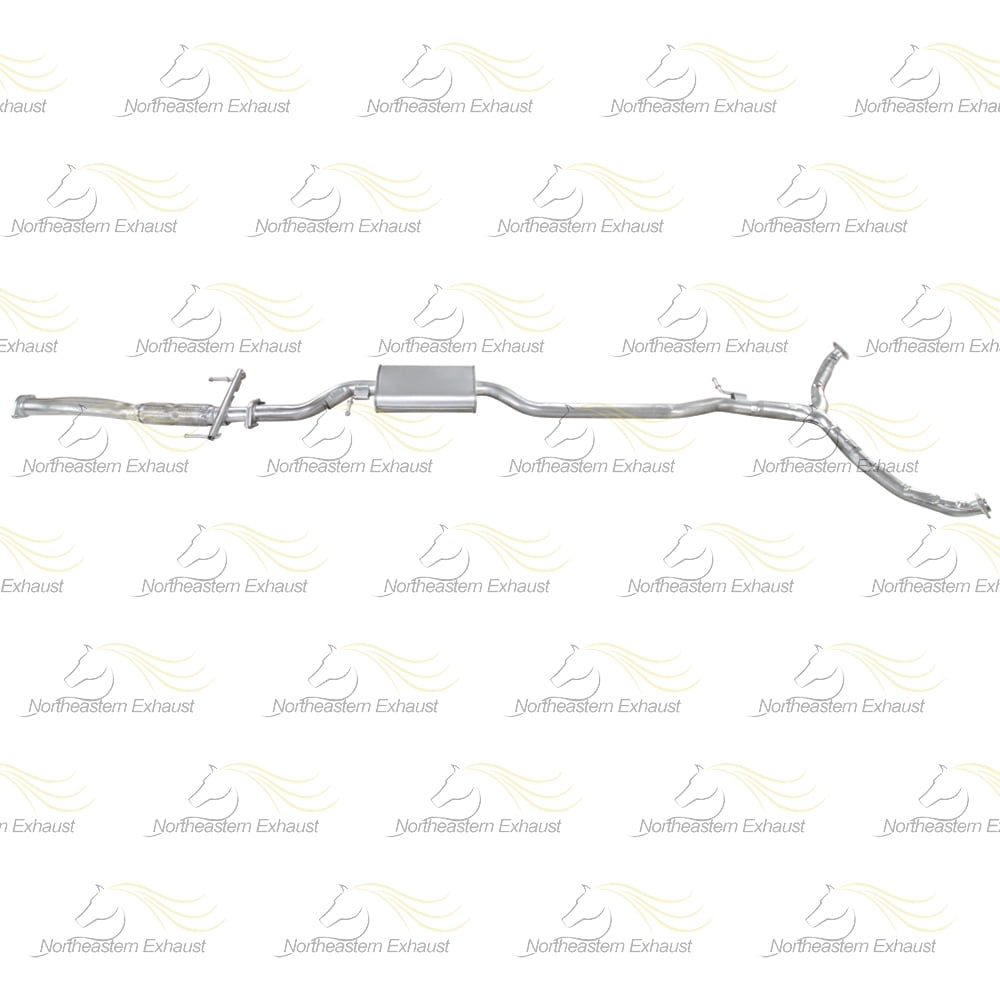 Northeastern Exhaust Flex Pipe & Muffler Assembly Kit Fits 2009-2012 Mazda CX-9 3.7L SUV - Direct Fit