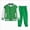 Z56-Green, variant on Girls Boys Warm Simple Long Sleeved Baseball Jacket Pants Casual Two Piece Set Tracksuit Sweatsuits Set Back-To-School Outfit Set 9-10 Years