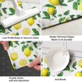 thumbnail image 3 of Yellow Lemon Fruit Slices White Pattern Kitchen Rug Mat,Kitchen Runner Rugs Non Skid Washable,Decorative Kitchen Floor Mats for Kitchen,Sink,Laundry,17"X47", 3 of 5