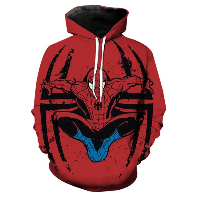 2024 nuevo regalo Sudadera con capucha Spider Man Herren mantel 3d cool bedruckte Sudadera con capucha Manga Anime Rache Sudadera con capucha ropa deportiva