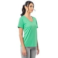 thumbnail image 4 of Athletic Works Women's and Women's Plus Core Active V-Neck T-Shirt, Sizes XS-4X, 4 of 7