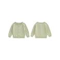 thumbnail image 2 of RUINIXCW Toddler Baby Girl Cardigan Sweater Spring Fall Winter Warm Knit Sweaters Jacket Newborn Infant Long Sleeve Button Up Knitwear Coat Tops, 2 of 8