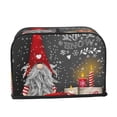 thumbnail image 2 of Sikiie Traditional Scandinavian Dwarf Toaster Covers 2 Slice Dustproof Toaster Cover Bread Machine Cover, Dustproof Cover - 11.4" x 7.5" x 7.9", 2 of 7