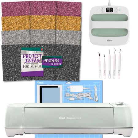 Cricut Explore Air 2 and Easy Press 2 Machine Combo Bundle