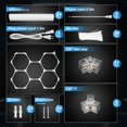 thumbnail image 2 of Luz hexagonal para garaje FERUERW 168 W 18480 lm 6500 K regulable, 2 of 8