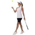 thumbnail image 7 of Xidunhg Women's Sleeveless Tank Top Golf Polo Shirts Summer Sports Athletic Fashionable Workwear-Quick Dry White 2XL, 7 of 7