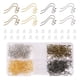 thumbnail image 2 of Kit para aretes, respaldos para aretes de bricolaje, 240 piezas, ganchos para aretes para joyas, proyecto de artesanía de bricolaje,, 2 of 8