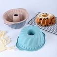 thumbnail image 4 of ACDANC 2026 New Bundt Cake Pan,High and Low Temperature Resistance Circle Bundt Cake Pan Nonstick,Easy Release Bundt Pan for Baking,Cake Making,Desserts,Gray and Green, 4 of 5