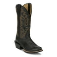 thumbnail image 2 of Justin Boots Mens Cowboy Town Embroidered Square Toe Cowboy  Mid Calf Boots, 2 of 5