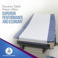 thumbnail image 2 of Dynarex Table Paper, Smooth and High-Quality Exam Table Paper, Used in Medical, Massage, and Chiropractic Tables to Protect Patients, 18" x 225 ft., 1 Case of 12 Table Papers, Smooth, White, 2 of 7