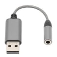 thumbnail image 4 of Adaptador USB 2 en 1, amplia compatibilidad, chip inteligente, compacto, duradero, fácil de usar, cable USB a auxiliar para el hogar y la oficina, 4 of 15