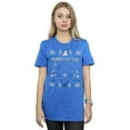 thumbnail image 2 of Harry Potter Womens Christmas Pattern Cotton Boyfriend T-Shirt, 2 of 3