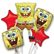 Spongebob Squarepants Authentic Licensed Theme Foil Balloon Bouquet