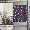 thumbnail image 3 of Yayeee Magnetic Dishwasher Cover for The Front Decoration Home Kitchen Machine Sticker Protector, Red Starry Pattern, 3 of 6