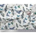thumbnail image 3 of Soimoi Cotton Duck Fabric Butterflies Butterfly Fabric Prints by Yard 42 Inch Wide, 3 of 3